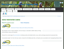 Tablet Screenshot of mallacootacaravanpark.com